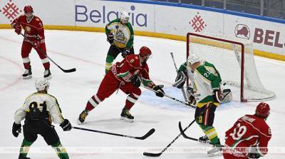 Хоккейная команда Президента победила гомельчан в матче любительского турнира