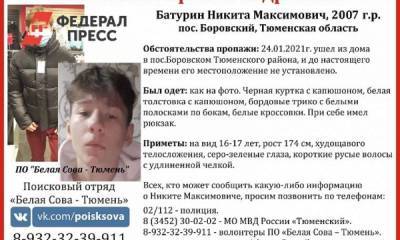 Полиция ищет пропавших в поселке Боровский подростков