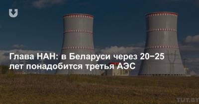Глава НАН: в Беларуси через 20−25 лет понадобится третья АЭС