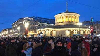 Полиция Петербурга возбудила дело из-за блокировки дорог во время митинга