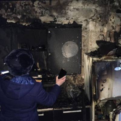 В СК Кузбасса рассказали подробности пожара, в котором погибла четырёхлетняя девочка