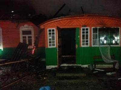 Дачный дом горел в Новогрудском районе. Никто не пострадал