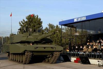 Турция презентовала модернизированный танк Altay (ВИДЕО)