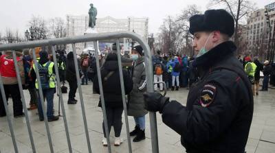 Более 600 человек задержаны за участие в несанкционированной акции в Москве