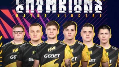 Украинская команда NAVI победила на престижном киберспортивном турнире