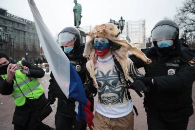 В Москве завели дело о нарушении санитарных норм на незаконной акции 23 января