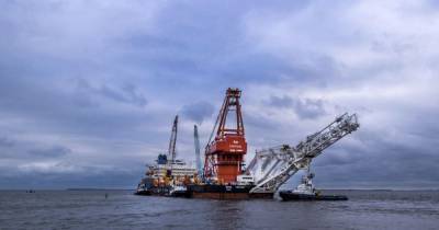 В водах Дании восстанавливают строительство газопровода "Северный поток-2"