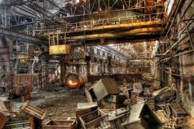 В Донецке вырезают на металлолом промышленный район с несколькими заводами