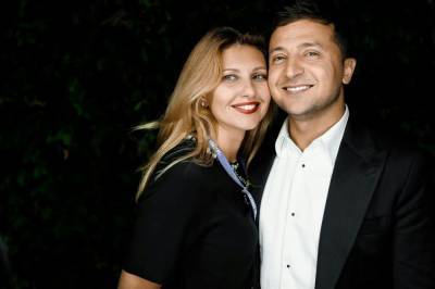 Елена Зеленская трогательно поздравила мужа-президента с 43-летием