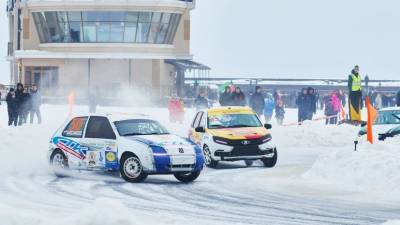 Команда B-Tuning завоевала бронзу на этапе КР по гонкам на льду в Чебоксарах