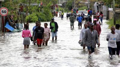 Мозамбик под ударом циклона "Элоиза"
