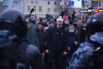 По итогам митинга в поддержку Навального в Москве в суды поступило 448 дел