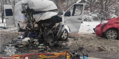 Два человека погибли в ДТП на трассе Киев-Чоп, еще четверо травмированы
