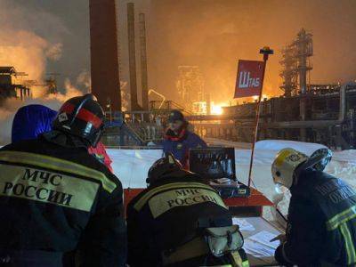 На нефтехимическом заводе в Уфе произошел взрыв