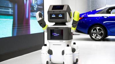 Hyundai представил уникального робота-помощника DAL-е