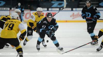 Хоккеисты минского "Динамо" победили "Северсталь" в матче чемпионата КХЛ