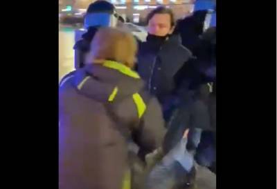 Мясников заступился за петербургского силовика, пнувшего на митинге женщину