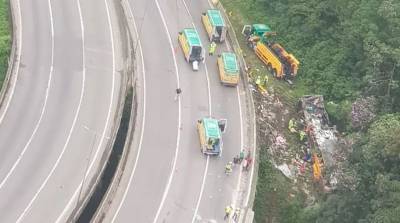 В ДТП с автобусом в Бразилии погиб 21 человек