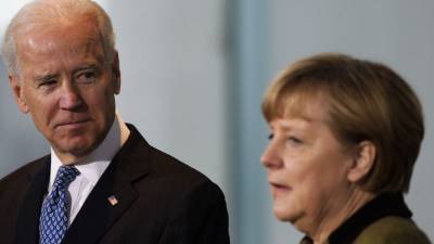 Байден и Меркель обсудили трансатлантическое сотрудничество