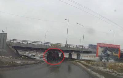 «Мост глупости» на Софийской улице собрал 202-го водителя