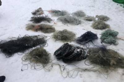 1 500 метров сетей изъяли у рыбаков под Приозерском