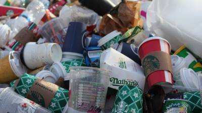 Жителям Чехии запретят пользоваться пластиковой посудой