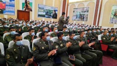 В Душанбе aгитационные группы провели встречи с солдатами, офицерами и личным составом войсковых частей