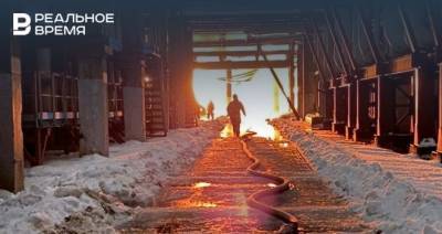Пожарные потушили пожар на заводе «Уфаоргсинтез»