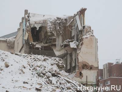 После сноса исторического здания ПРОМЭКТа в Екатеринбурге возбуждено дело