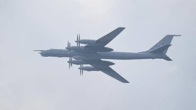 Российские самолеты Ту-142 провели патрулирование вблизи Аляски