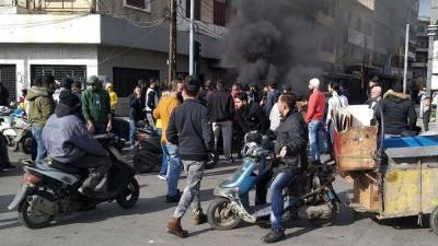 В ходе протестов в Ливане пострадали 8 человек