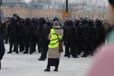 В Петербурге ГУ МВД просят объяснить, кто дает аккредитацию на несанкционированные митинги
