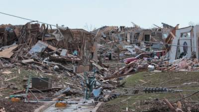 Торнадо разрушил несколько домов в штате Алабама