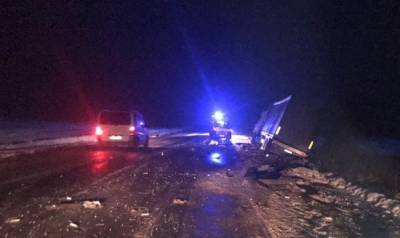 На Львовщине в результате лобового столкновения с грузовиком погиб водитель Citroen: фото