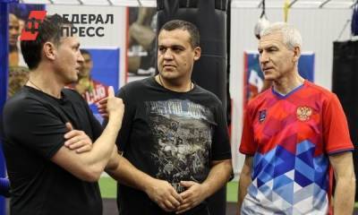 Матыцин встретился с президентом Международной ассоциации бокса