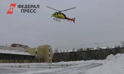 В Тюмени состоялось испытание вертолетной площадки у ОКБ №2