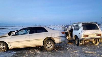 В результате столкновения в Бурятии пострадал водитель «Нивы»