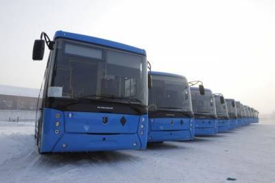 В Кузбасс поступили 14 новых автобусов