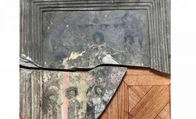 В Тюмени в Спасской церкви обнаружили старинную необычную икону
