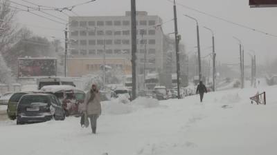 Циклон «Ларс» принёс в Беларусь сильные снегопады