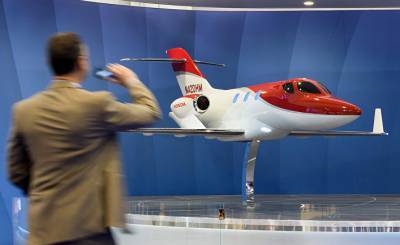 Yahoo News Japan (Япония): бизнес-джеты “Honda Jet” начинают работу в России