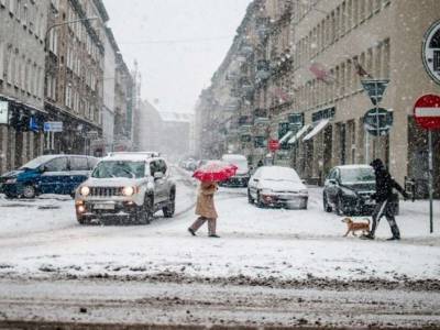 В Украине ожидается снег с дождем