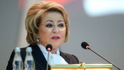 Матвиенко предложит партиям предоставить равные возможности для женщин на выборах
