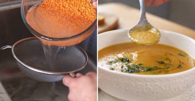 Суп из чечевицы, что будет готов через полчаса после прочтения рецепта