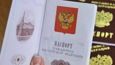 В 2020 году российские паспорта получили 409 тыс. украинцев, - МВД РФ