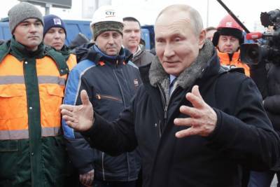 Путин открыл развязку в Химках