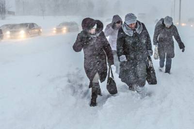 Польшу завалило снегом, люди остались без электричества - zik.ua - Польша