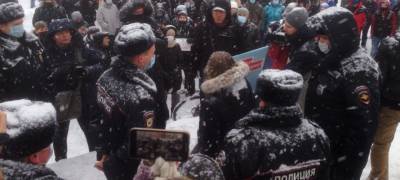 Житель Карелии оштрафован на 20 тысяч за агитацию выйти на несанкционированный митинг в поддержку Навального