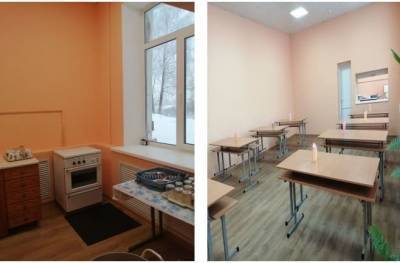 В смоленской школе отремонтировали столовую и пищеблок