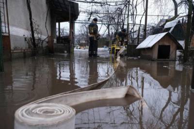Дома подтоплены, машины плавают по улицам: последствия непогоды на Закарпатье – видео